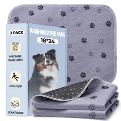 Fostanfly reusable puppy pad pack shot, 18x24, ideal for home potty training