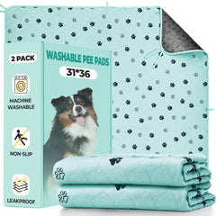 Fostanfly large 31x36 pad with absorbent layer for quick liquid uptake.