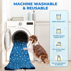 Fostanfly washable pee pad large 36x48 leak-proof layer illustrates reliable urine barrier.