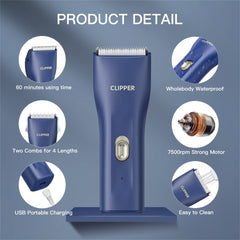 Founouly 12V motor clipper delivers strong power for thick coat grooming without snagging.
