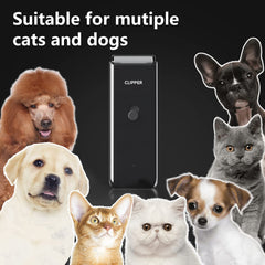 Founouly clipper 12V motor delivers strong power for thick fur.