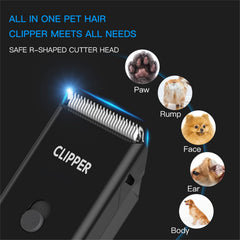 Founouly dual-blade setup shows wide and narrow blades for versatility.