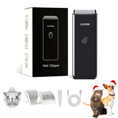 Founouly grooming kit waterproof body shows IPX7 protection for wash-friendly grooming.