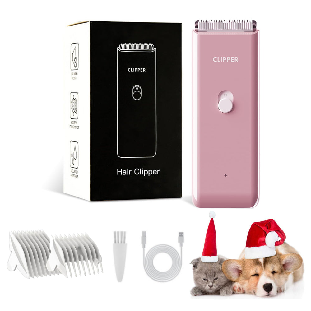 Founouly home professional clipper with low-noise operation for calm dog and cat grooming.