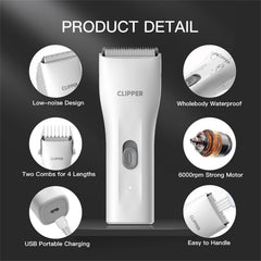 Founouly Prowerful low-noise operation supports calm grooming sessions