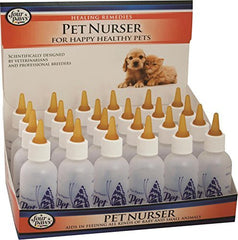 Four Paws Nurser Bottles 24-pack 2oz for versatile small-pet feeding and easy care routines