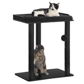 FourFurPets cat tree large platform offers spacious resting for big and small cats.