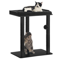 FourFurPets cat tree large platform offers spacious resting for big and small cats.