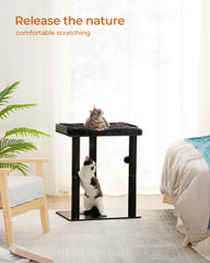 FourFurPets cat tree plush cushions deliver soft, cozy lounging.