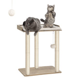 FourFurPets large cat tree exterior showcases a sturdy base for safe indoor lounging.