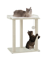 FourFurPets large platform with cat offers spacious rest for big cats and kittens.