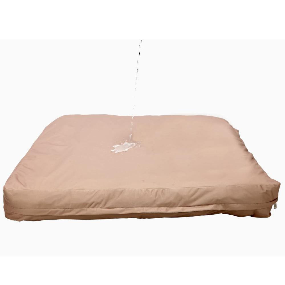 4Knines dog bed cover waterproof layer protects beds from accidents and spills.