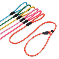 The FOVRLZSE slip lead yellow enhances daytime visibility for safer walks.