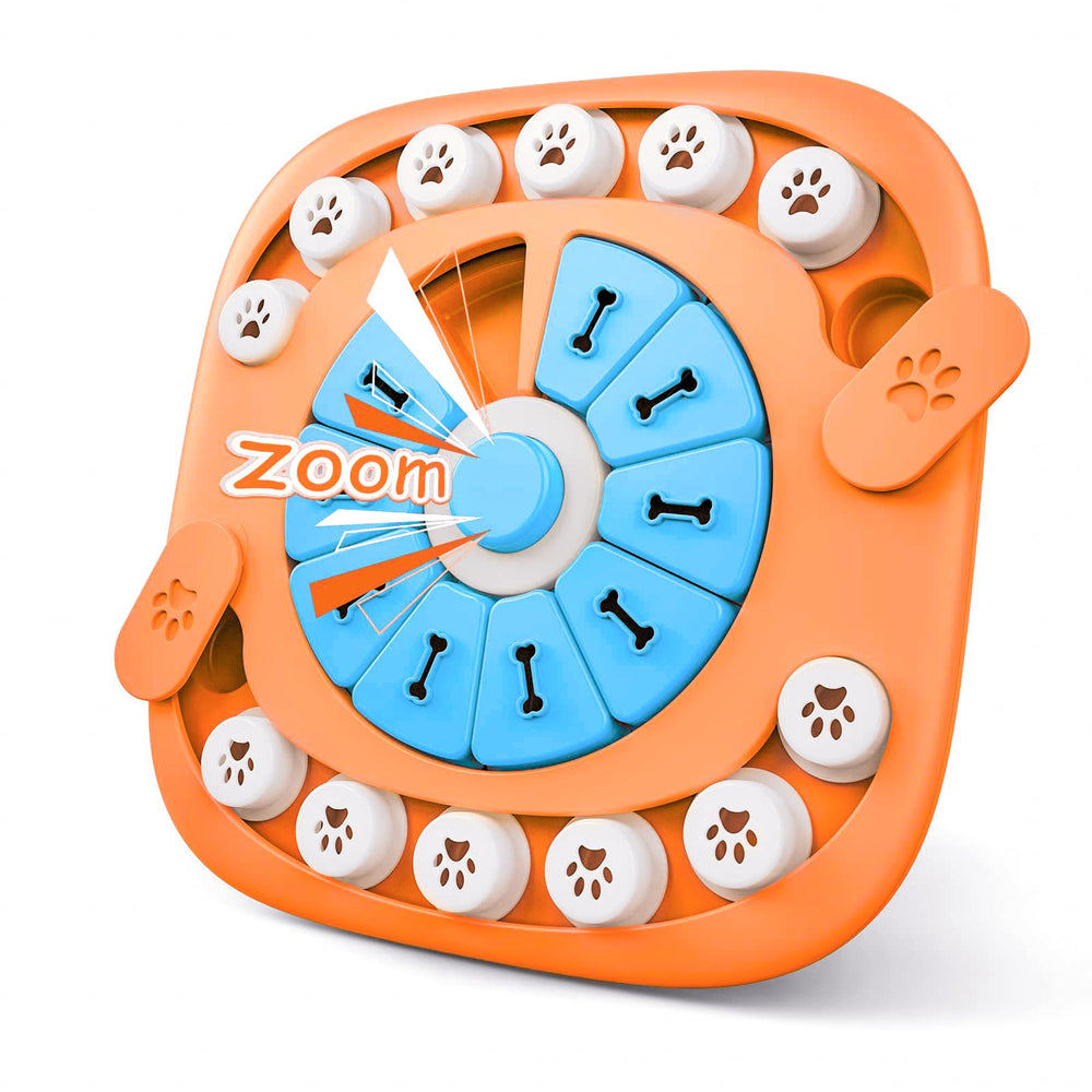FOXMM Level 2 dog puzzle toy interaction boosts mental engagement and problem solving