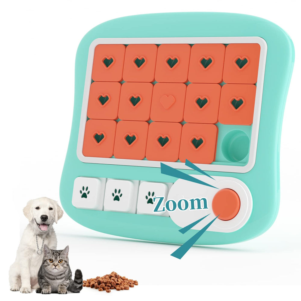 FOXMM dog puzzle toy Level 4 challenge enhances problem-solving during play.