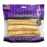 Frankly Original steak-flavored beef chew dog rolls pack, four long-lasting rolls for dogs.