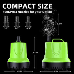 FREESEA omnidirectional filter delivers thorough debris removal for clear circulation.