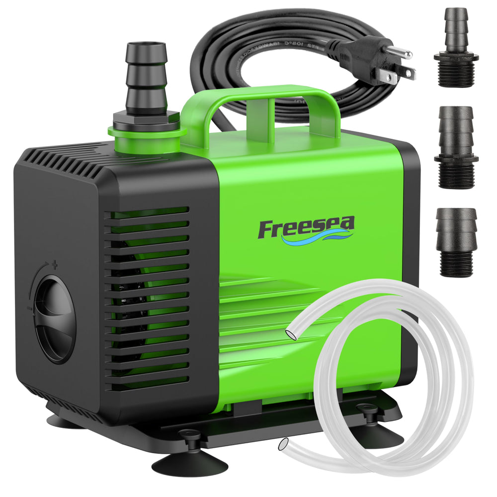 FREESEA submersible pond pump maintaining steady water circulation