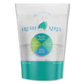 Fresh Aires Silica Crystal Cat Litter unscented 6lb bag for easy setup and low-dust use