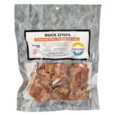 Fresh Is Best duck livers freeze-dried bag—premium training treat for dogs and cats.