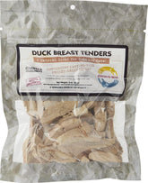 Fresh Is Best freeze-dried duck treats bag front showing high-protein snack for dogs and cats