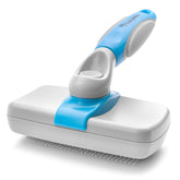 Freshly Bailey self-cleaning slicker brush for dog coat grooming, smooth shedding control
