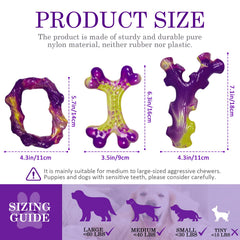 Frienhund Bone-Shape Toy—durable chew for aggressive chewers and extended play.