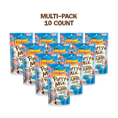 Friskies natural-yums wild-tuna crunch texture supports teeth-cleaning in snacks