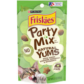 Friskies Party Mix Natural Yums catnip pouch pack 10 – tempting reward for cats