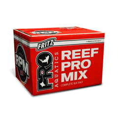 Fritz Aquatics FritzPRO RPM Redline salt mix bag ready for reef tank setup with stable alkalinity