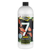 Fritz Aquatics FritzZyme 7 live bacteria bottle shows rapid cycle benefits for new tanks.