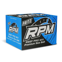 Fritz Aquatics Reef Pro Mix bag showcases premium marine salt for reef tanks.