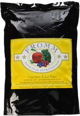 Fromm Four-Star Chicken A La Veg dry cat food bag—premium ingredients support balanced nutrition.