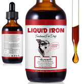 FSLHCY liquid iron dog bottle shows easy-use iron supplement supporting energy