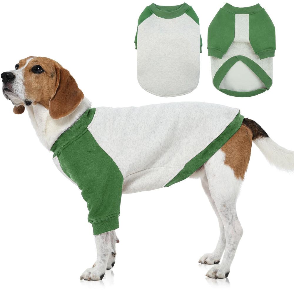 FUAMEY dog sweatshirt plush inner warmth for cozy comfort at home
