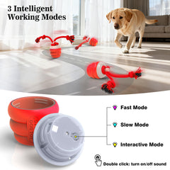 FUGODIWI dog ball featuring three modes for tailored play styles.
