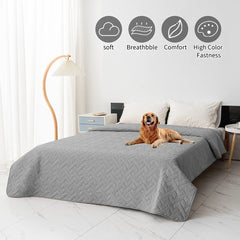 Fuguitex anti-slip design keeps cover in place on furniture.