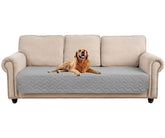 Fuguitex waterproof dog bed cover closeup shows microfiber layer and TPU coating.