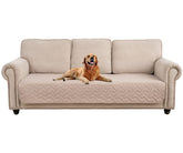fuguitex waterproof dog bed cover on sofa protects furniture from spills