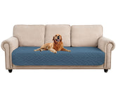 fuguitex waterproof dog bed cover on sofa provides spill protection for furniture