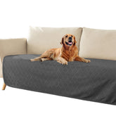 Fuguitex waterproof dog blanket cover overview protecting furniture from moisture.