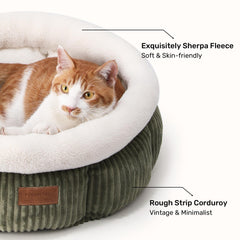 FUKUMARU cat bed non-slip base keeps bed stable on floors