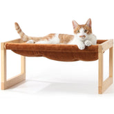 FUKUMARU cat bed with removable cover for easy cleaning and cozy lounging