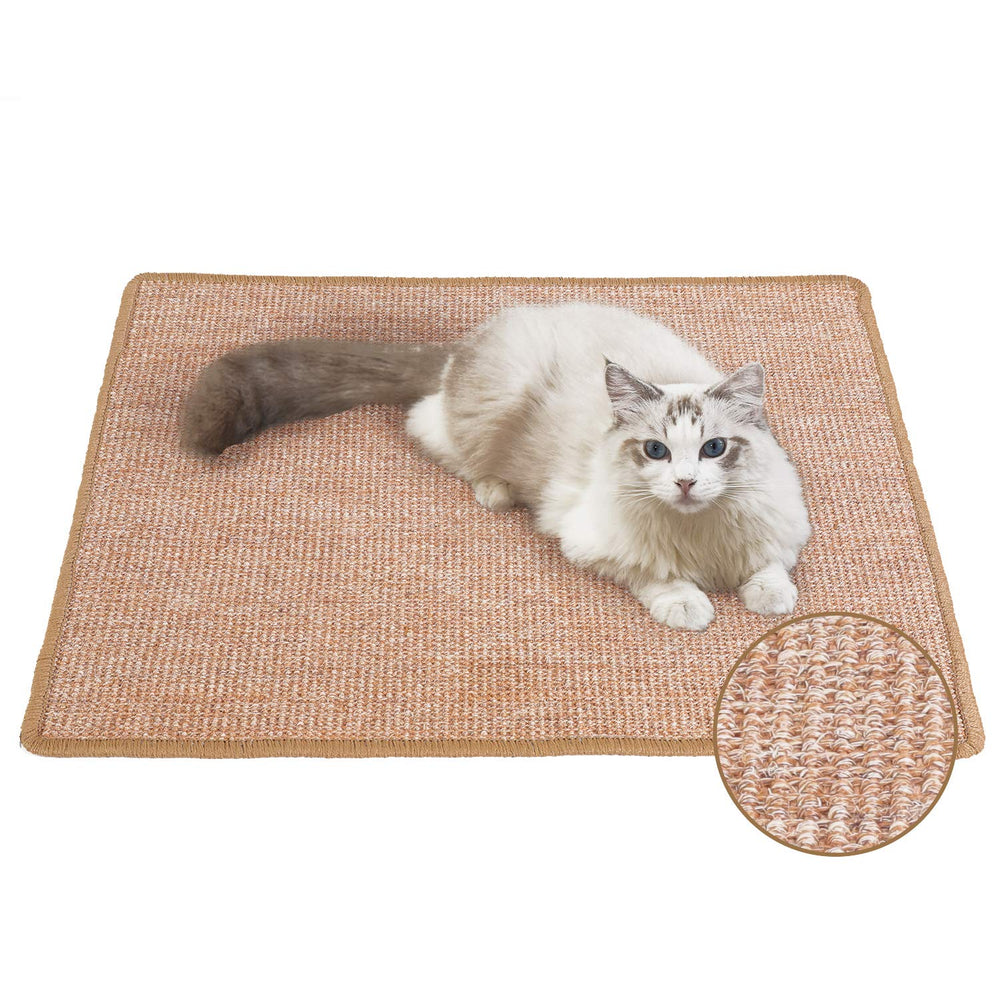 FUKUMARU cat-scratcher-mat natural sisal surface for durable scratching