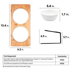 FUKUMARU ceramic bowls are removable for easy cleaning.