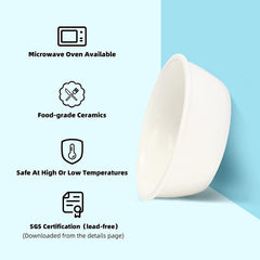 FUKUMARU removable bowls, easy cleaning and dishwasher/microwave safe