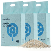 FUKUMARU tofu cat litter shows 2-second absorption and easy clumps for quick cleanup.