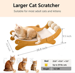 FUNACAY cat ball toys with sisal balls encourage active play.