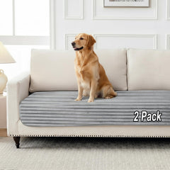 FunFurry pad soft-flannel surface demonstrates paw protection and cozy home styling.