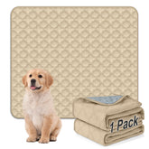 FunFurry pee pad 72x72 cream with thick absorbent layer for dry, odor-controlled spaces.